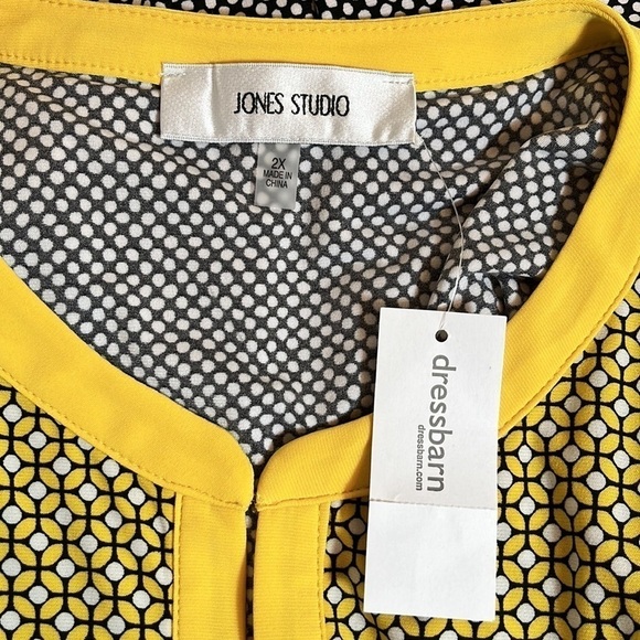 𝅺nwt Jones Studio by Dress Barn Plus Size Sleeveless Tank Top - Picture 10 of 14